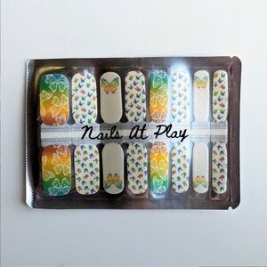 5 for $15 Nail Wraps- Dancing Butterflies